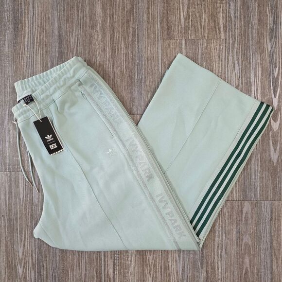 Adidas Ivy Park Firebird Track Pants Beyonce Collection Mint Green 1X New GV4005 - Picture 1 of 14